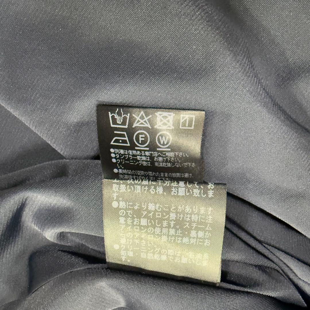 極美品✨フォクシー 42 レイニーフロントジップ ワンピースドレス ミッドナイト