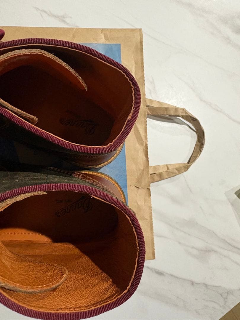 ダナー メダリオン ウイングチップ ワークブーツ D0021 ブラウン