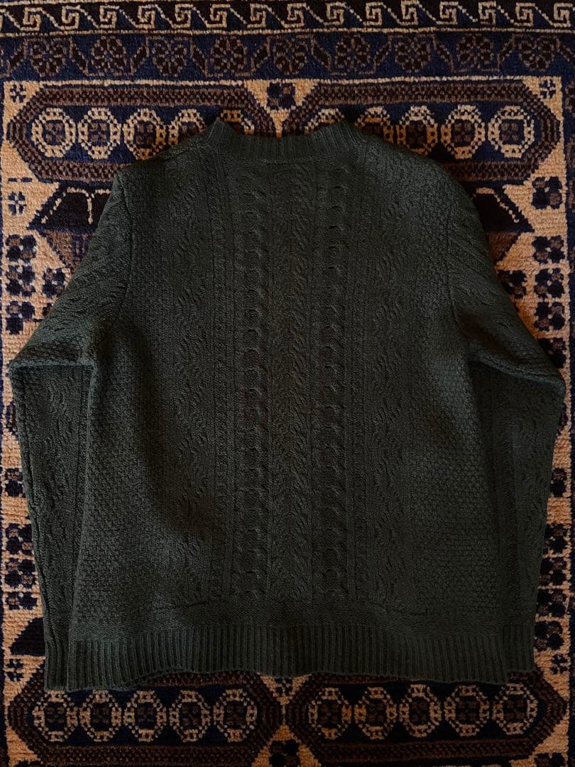 希少 UNDERCOVER FISHERMAN ZIP POCKET KNIT