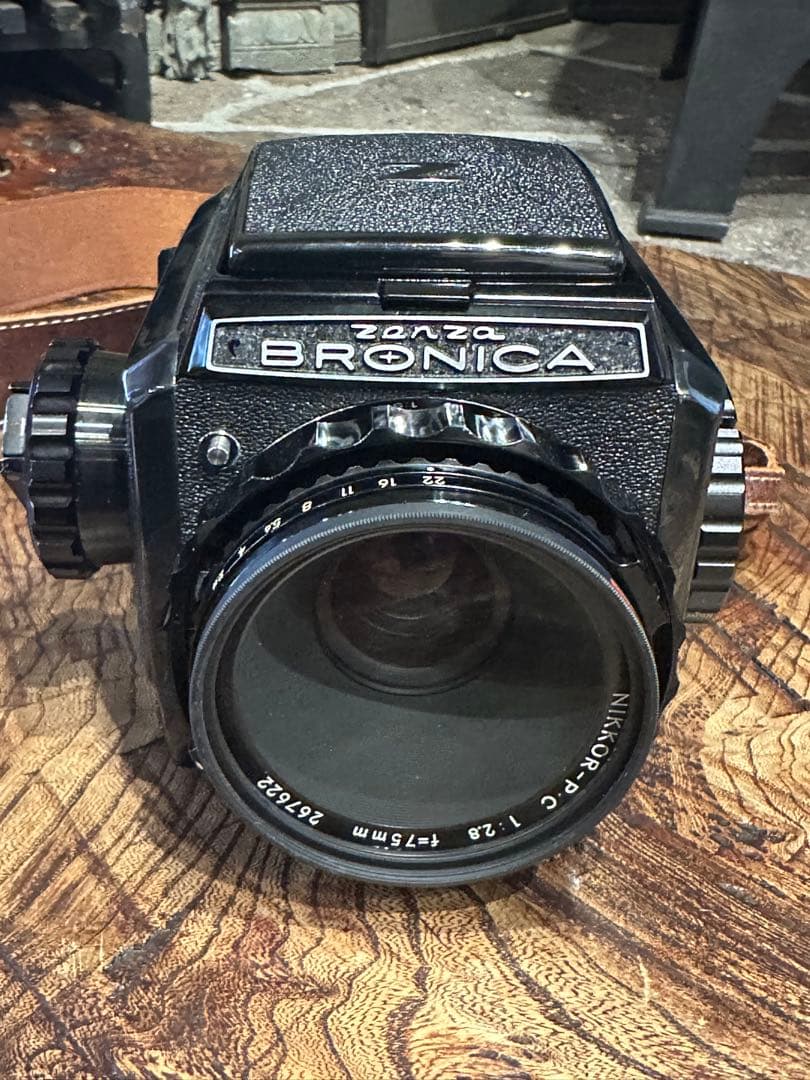 Bronica S2中判カメラ _前オーナーにてオーバーホール