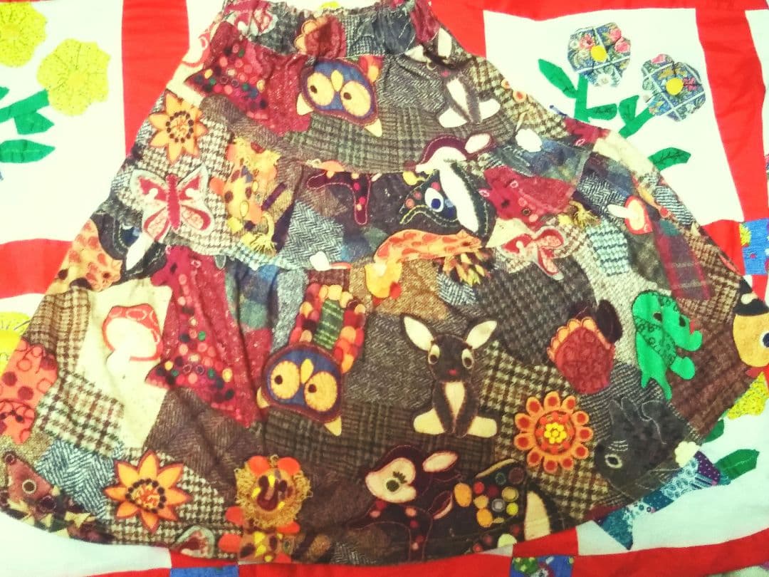 ♥あちゃちゅむムチャチャ✽バッグ＆スカートセット（バッグ難有り）♥