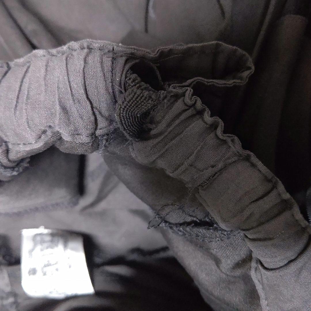 h.naoto FRILL ボリュームスカート キャッスル刺繍 ベロア