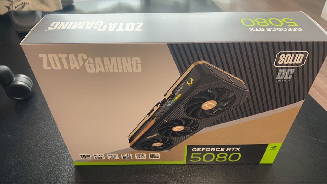 グラフィックボード・グラボ・ビデオカード ZOTAC GeForce RTX 5080 16GB
