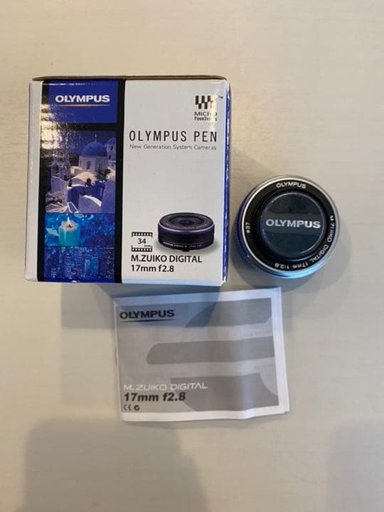 よ*お様 【美品】オリンパス　OLYMPUS M17F2.8 シルバー