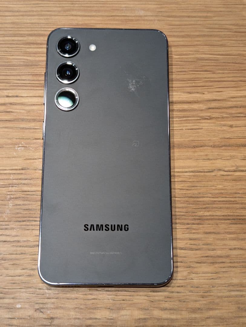 シムフリー　Samsung Galaxy S23 グレー 本体　楽天版