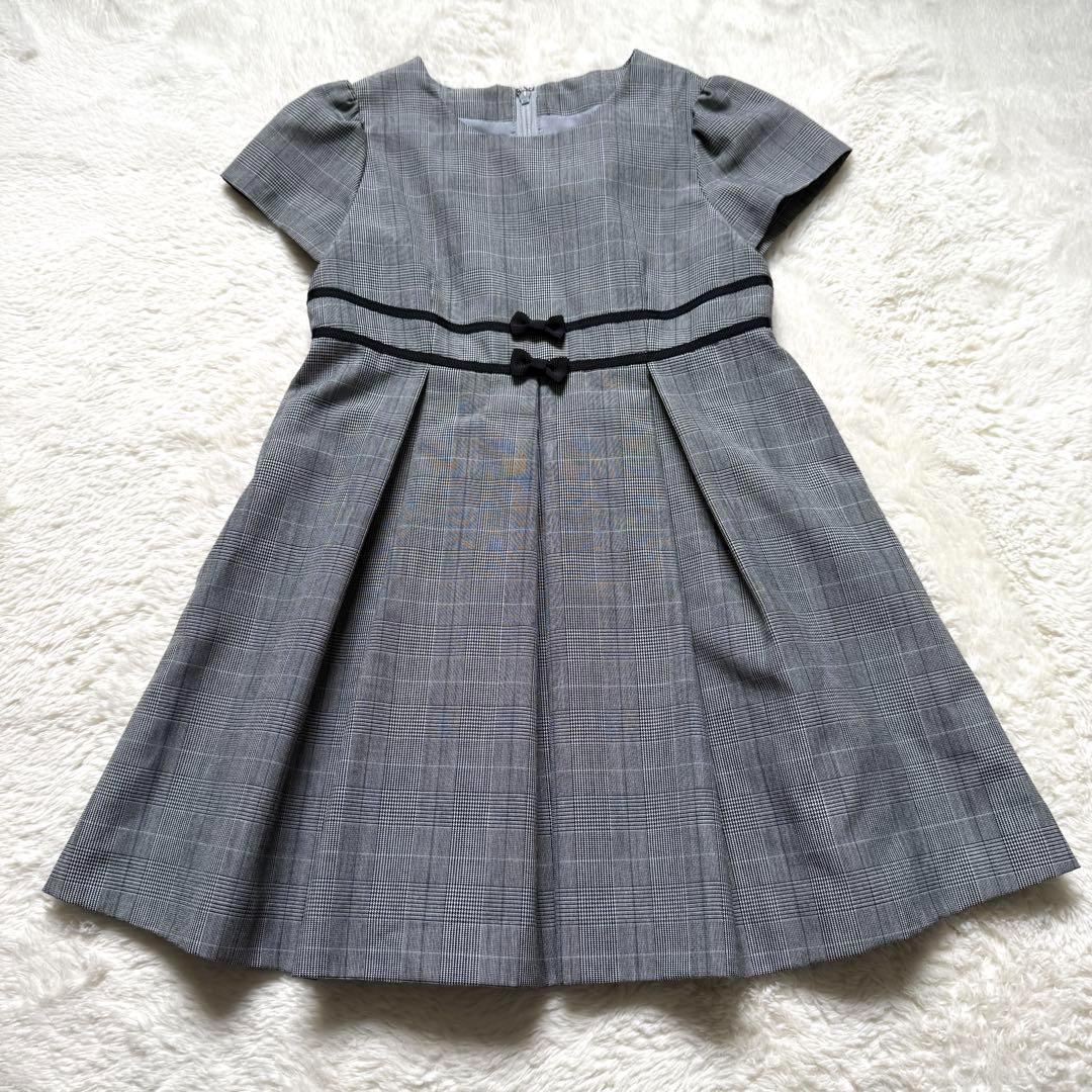【極美品】プティマイン キッズフォーマル ワンピース 女の子 入学 卒園 110