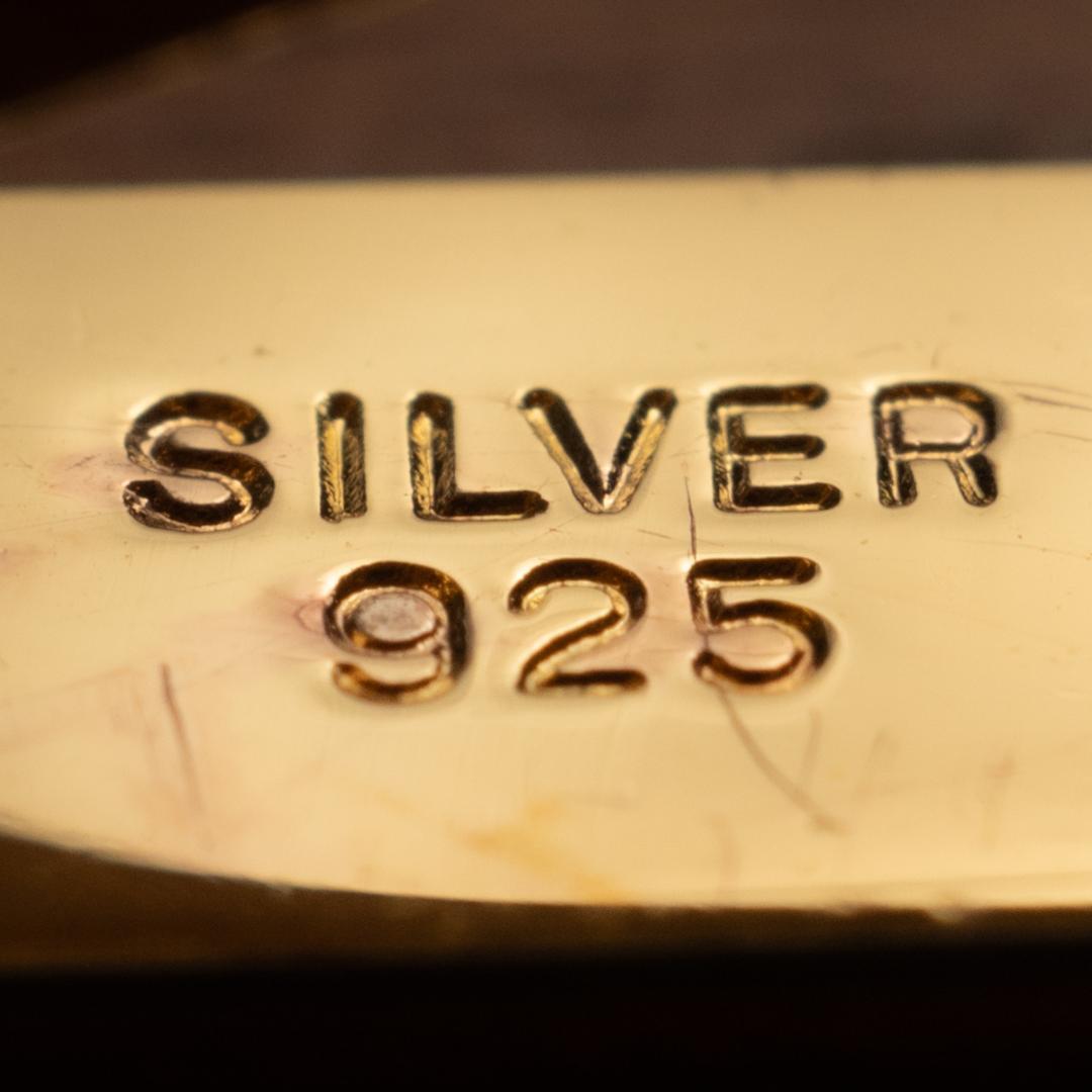 CELINE セリーヌ シルバー925 ネクタイピン マカダム柄