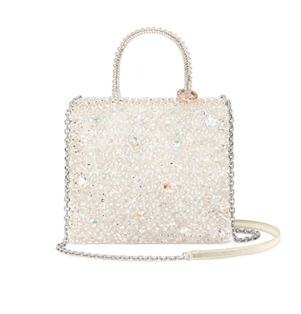 ANTEPRIMA 999コレクションクリスタルスクエアス モールピュアシルバー