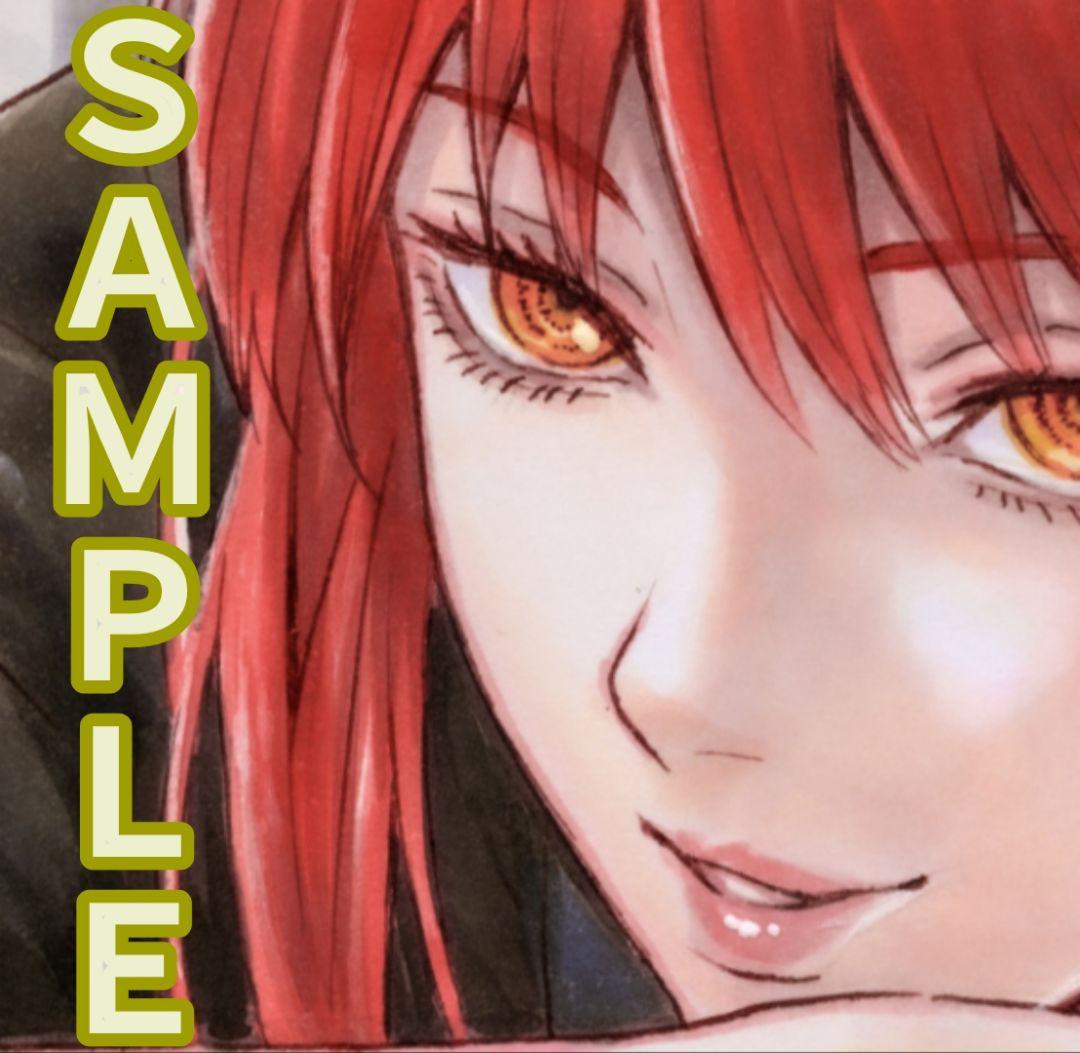 ☆*★様 手描きイラスト ファンアート チェンソーマン マキマ B5