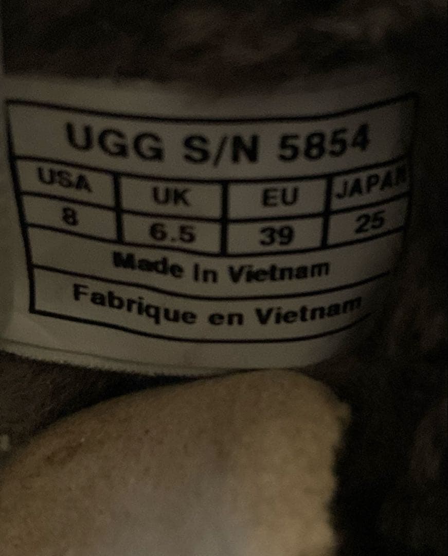 UGG サイズ8 CLASSIC MINI グレー