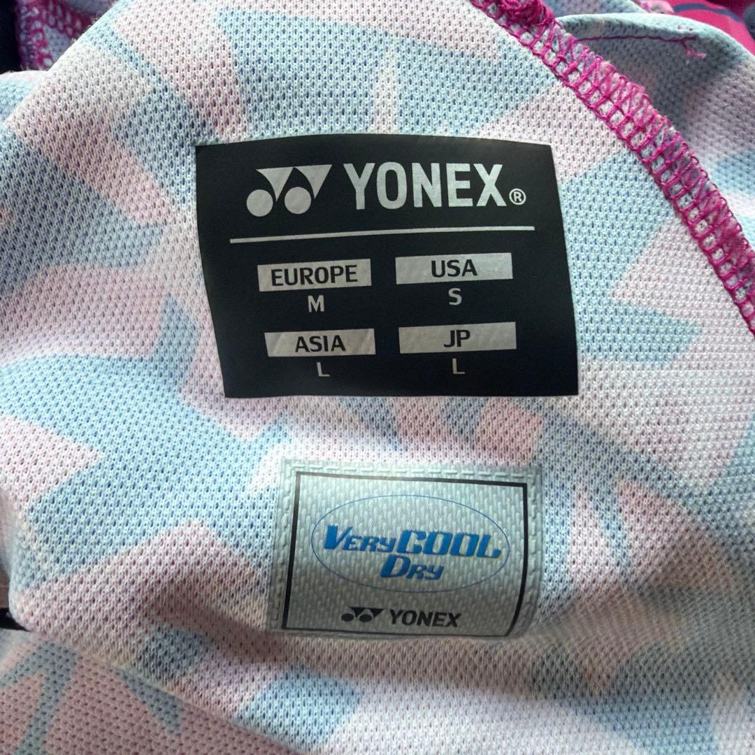 YONEX 抽象デザインパンツ JP L
