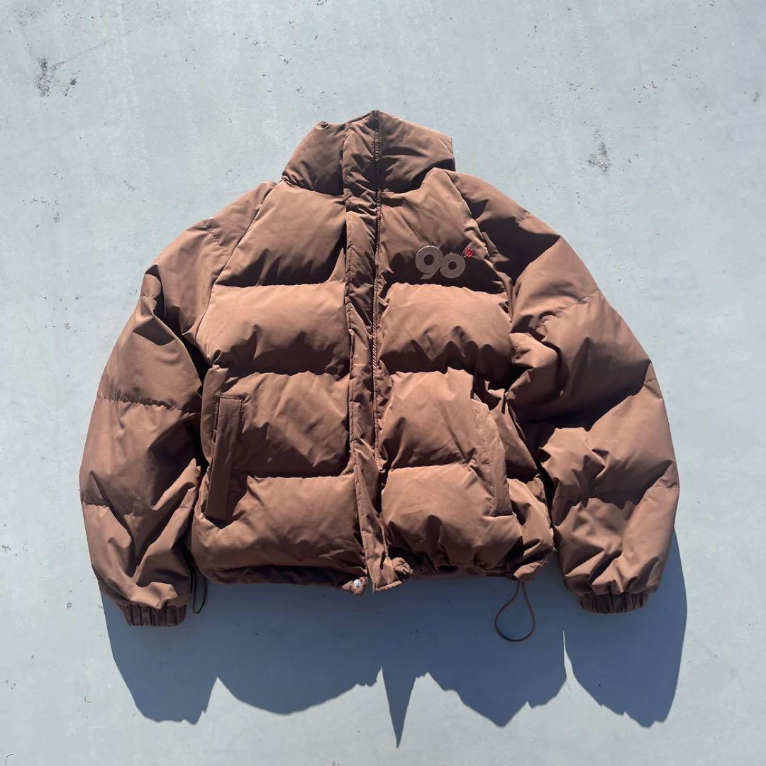【最終値下げ！】9090 ダウンジャケット ブラウン M