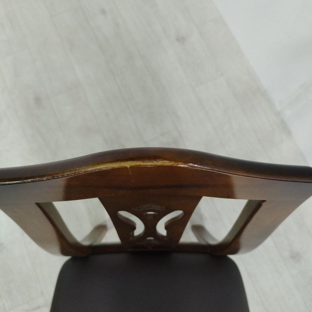 ② カリモク コロニアル アームレスチェア ダイニングチェア