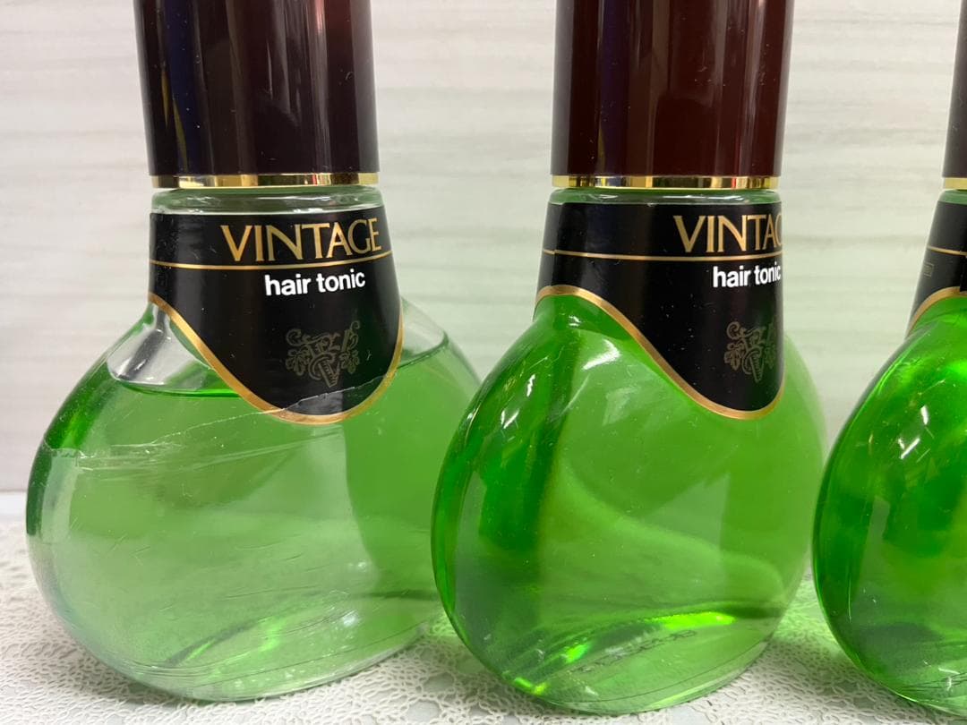 ★新品★資生堂　VINTAGEヴィンテージ　ヘアトニック　180ｍｌ×４