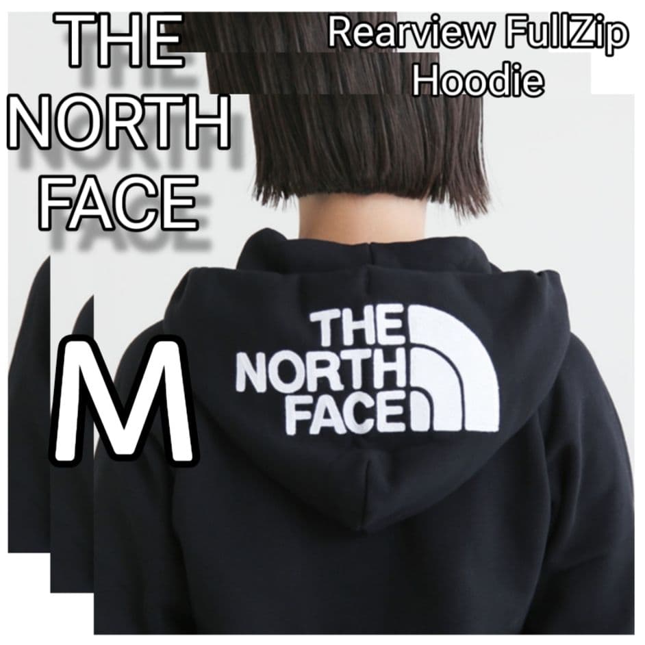 【新品】◇ノースフェイス リアビューフルジップパーカK NTW12442◆【M】