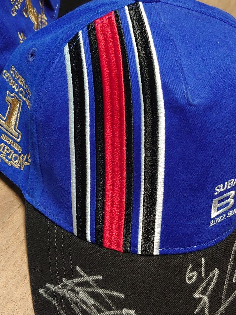 SUBARU BRZ 2022 直筆サイン入りキャップ 2個セット