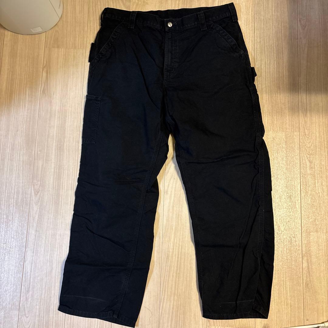 Carhartt ペインターパンツ ダック地　ブラック