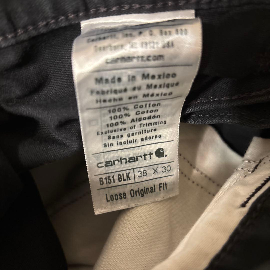 Carhartt ペインターパンツ ダック地　ブラック