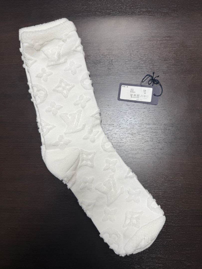 新品　ルイヴィトン　ソックス・モノグラム　スポンジ　LOUIS VUITTON
