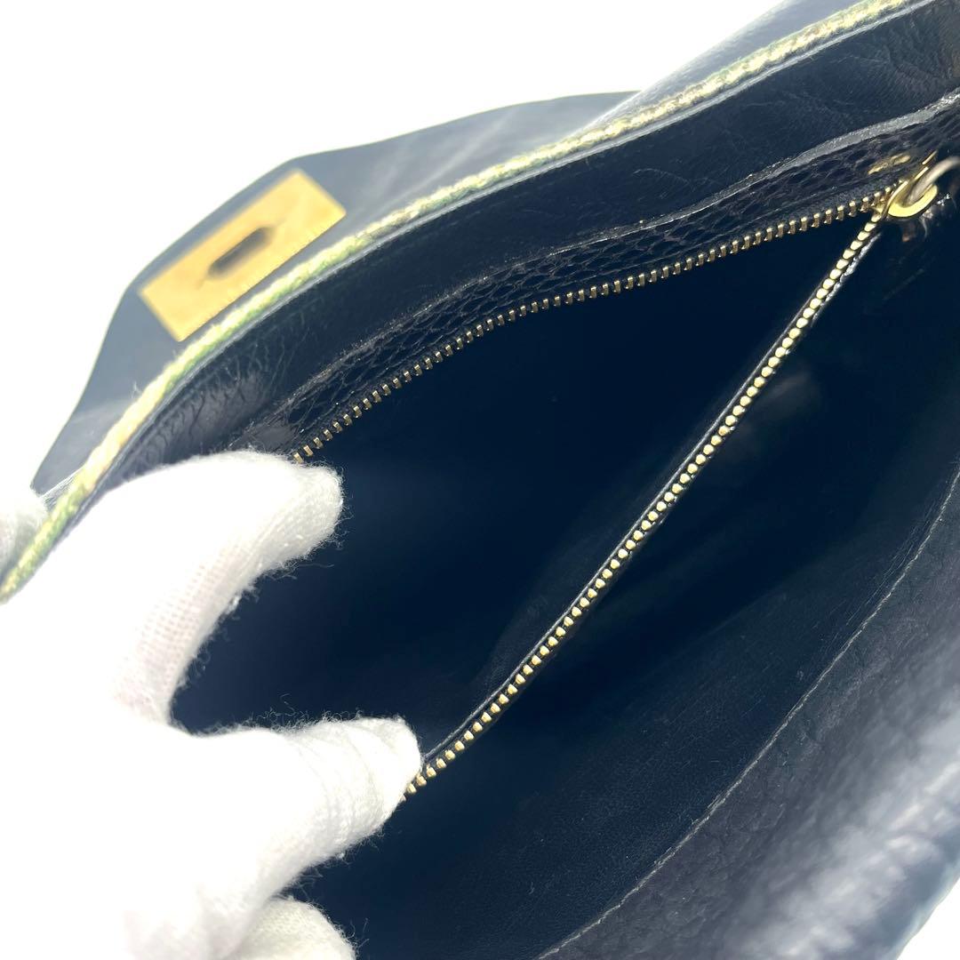 Chloe クロエ ハンドバッグ ヴィンテージ パッチワーク レオパード