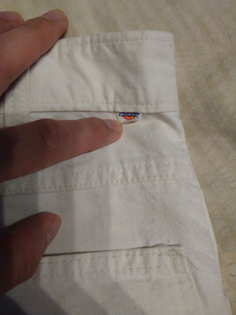 80s90s Dickies ペインターパンツ オフホワイト アメリカ製