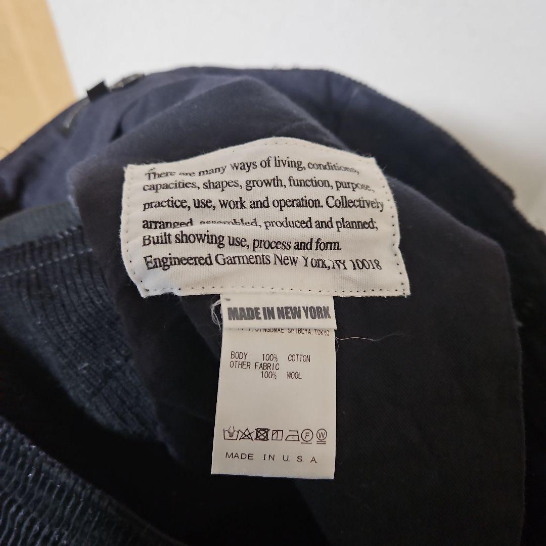 ENGINEERED GARMENTS ワークパンツ 34サイズ ブラック