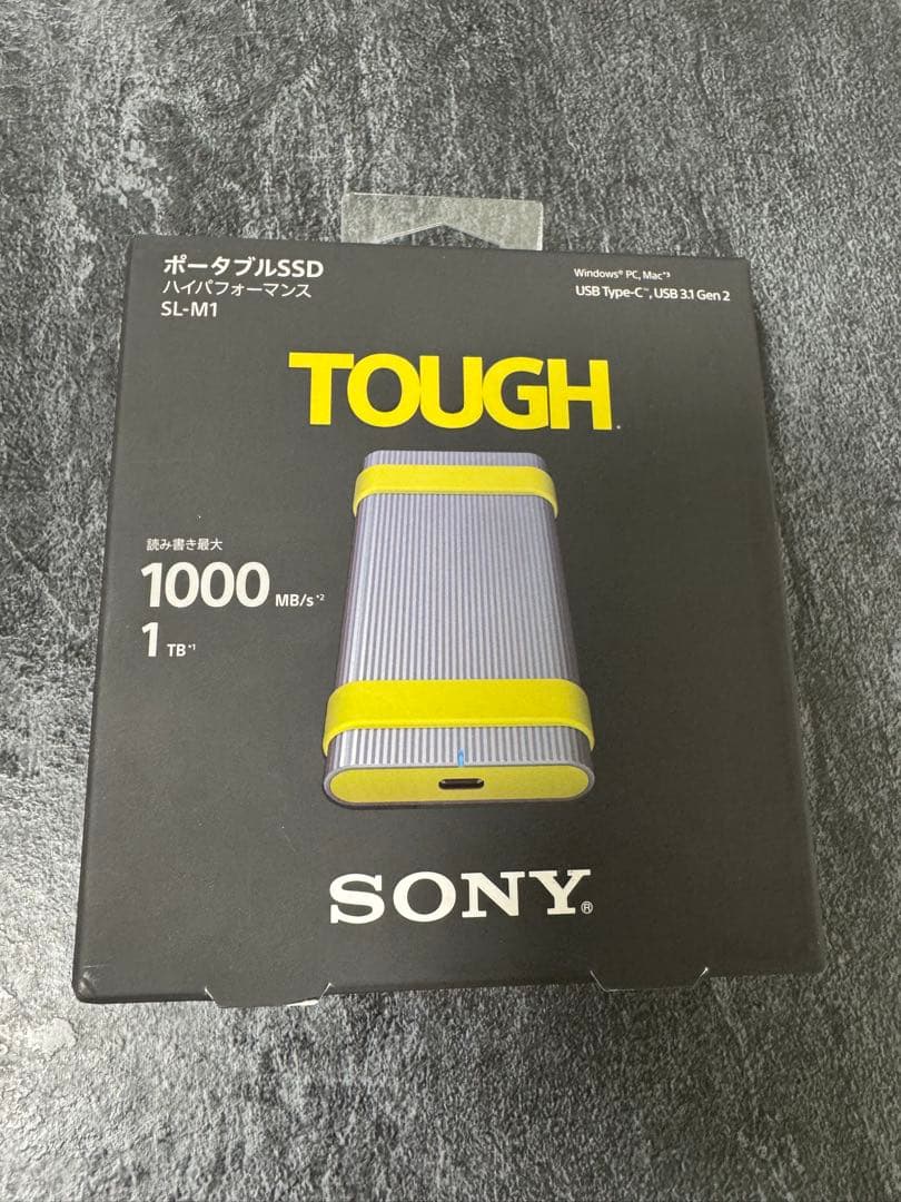 SONY ポータブルSSD SL-M1 1TB