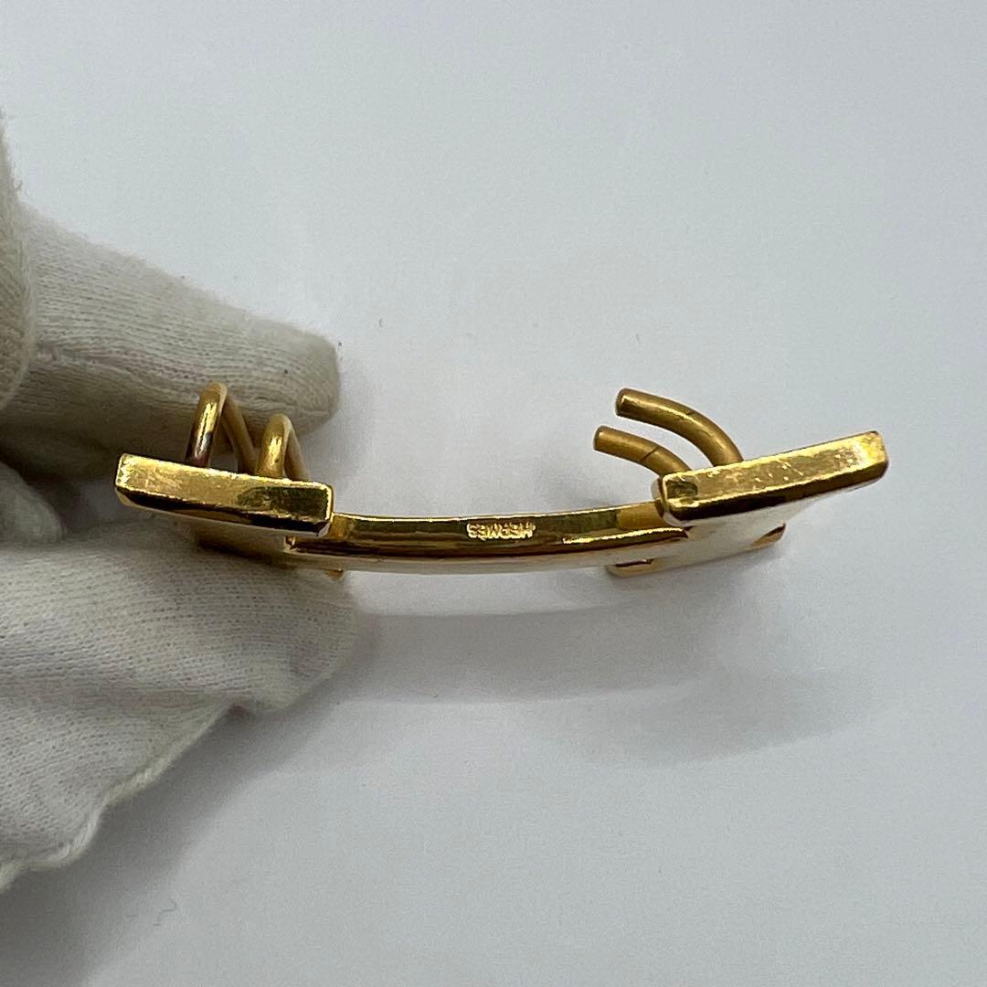 【美品】エルメス バックルのみ Hロゴ ゴールド コンスタンス