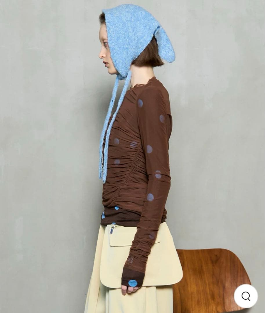 メゾンスペシャル　シアードットレイヤードトップス