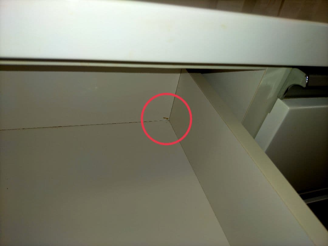 【送料込】ニトリ キッチンカウンター 幅120奥行51高さ86cm 食器棚 白色