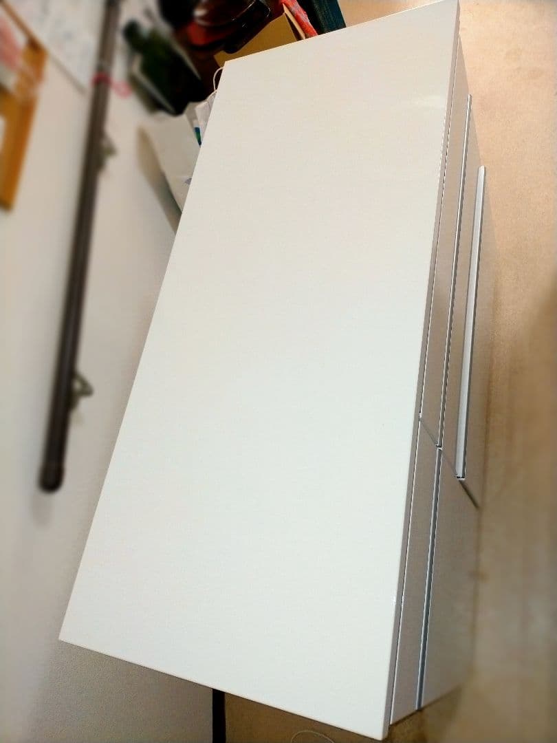 【送料込】ニトリ キッチンカウンター 幅120奥行51高さ86cm 食器棚 白色