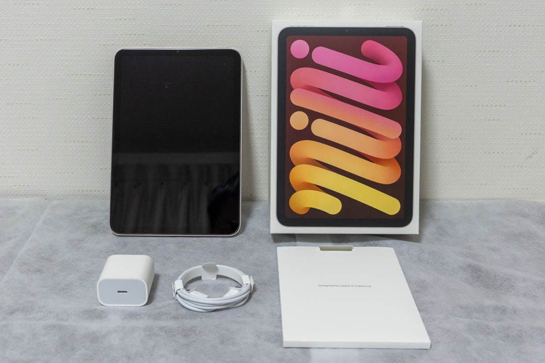 【美品】 iPad mini 第6世代 64GB ピンク Wi-fiモデル