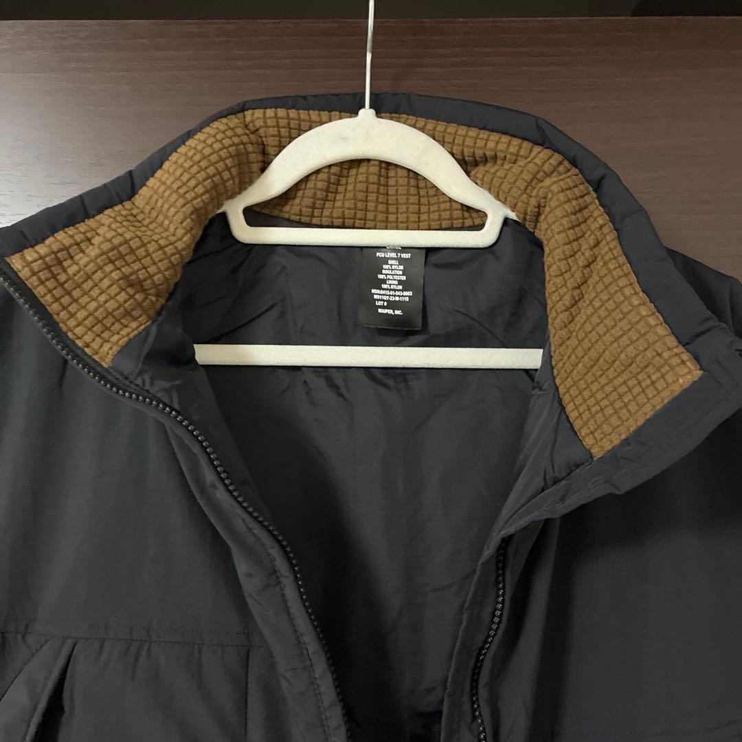 WAIPER PCU レベル7 プリマロフト ベスト新品　L 定価18480円黒