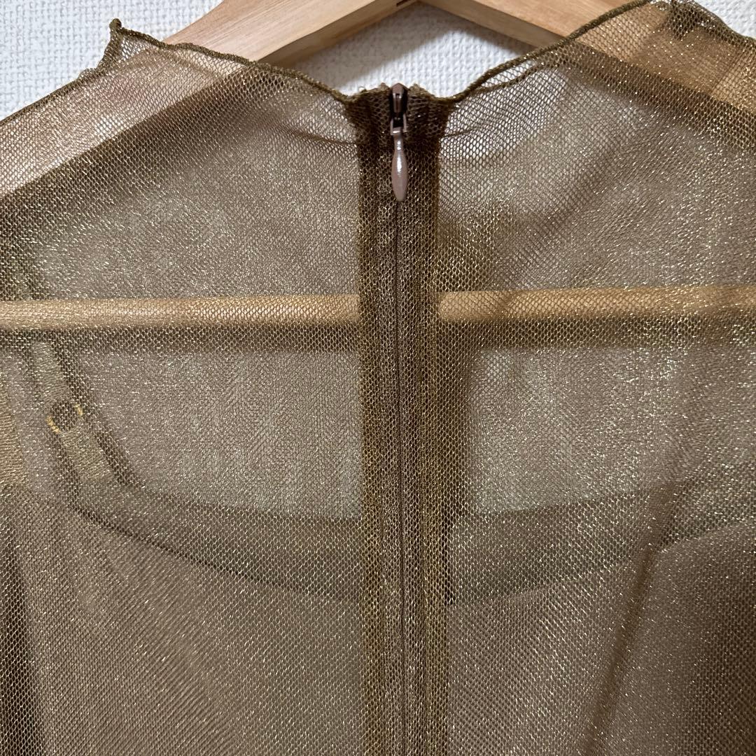 Kaeneラメチュールメロウワンピース