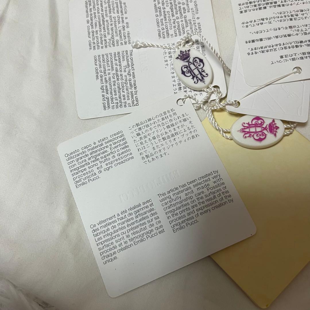 最高級 EMILIO PUCCI エミリオプッチ レザー バッグ ピンク