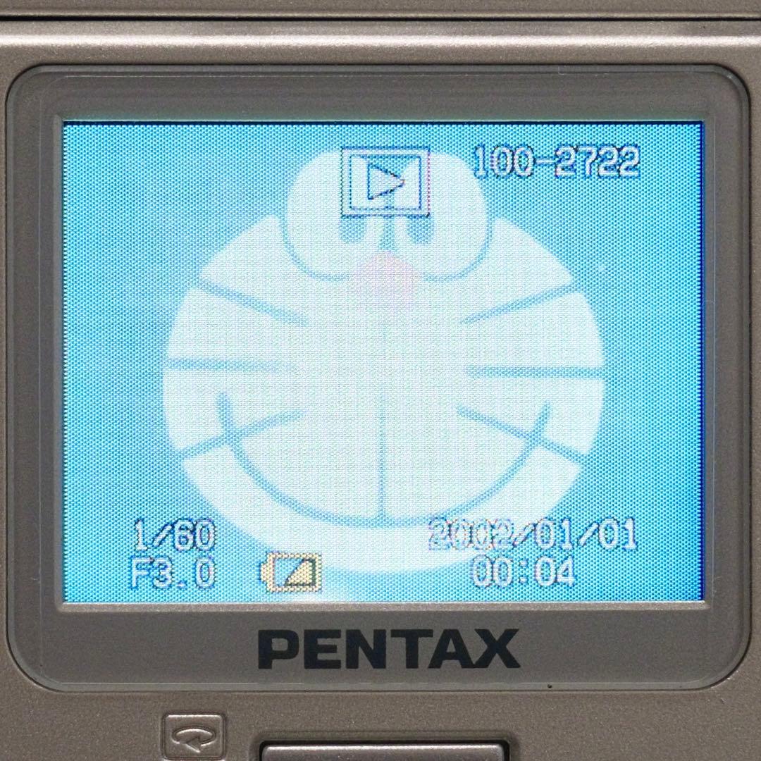 美品！ 動作品 平成レトロ Y2K PENTAX Optio 330GS 自撮り