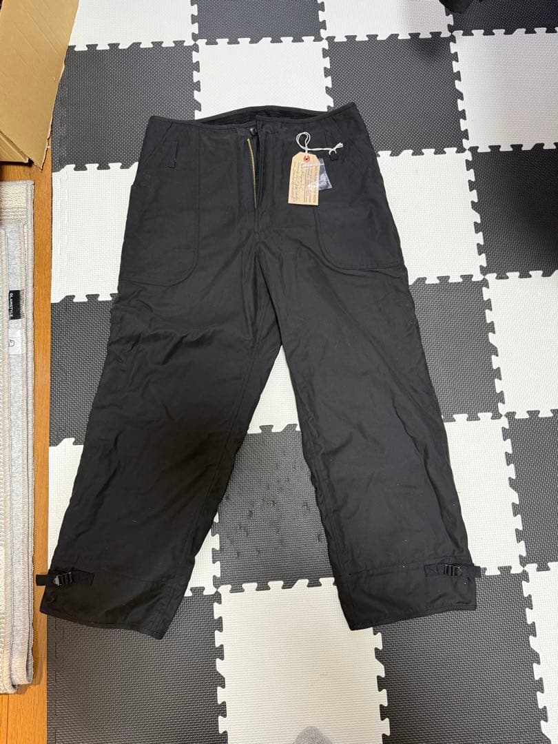 WAIPER a-2デッキパンツ　ブラック　WP124 Lサイズ　試着のみ