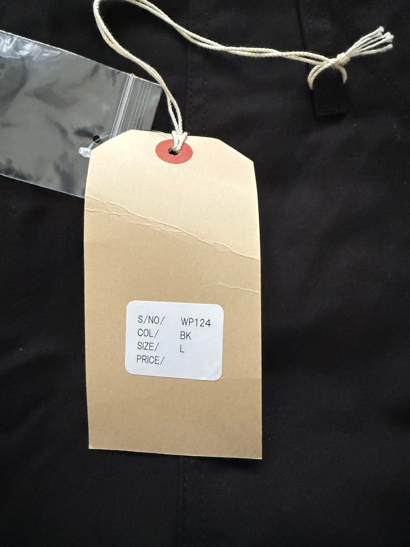 WAIPER a-2デッキパンツ　ブラック　WP124 Lサイズ　試着のみ