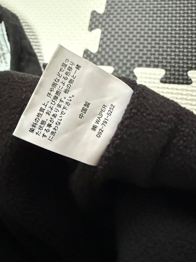 WAIPER a-2デッキパンツ　ブラック　WP124 Lサイズ　試着のみ