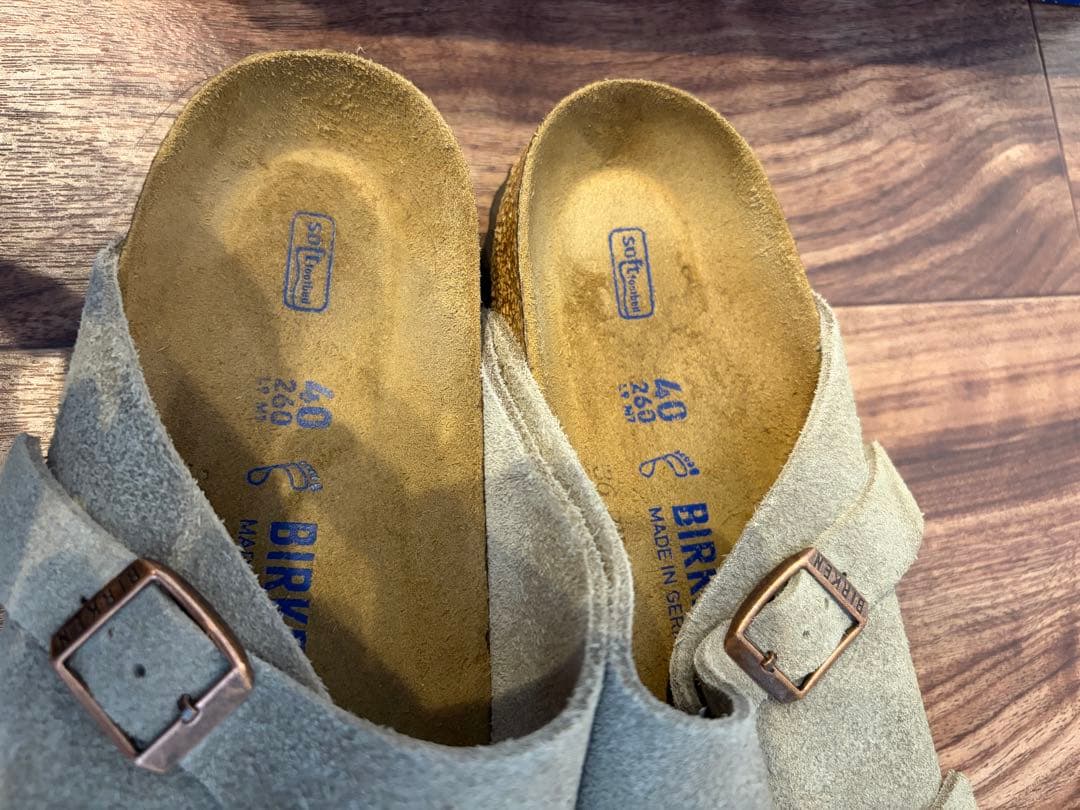 【即日発送】BIRKENSTOCK Zurich サンダル 40 ベージュ