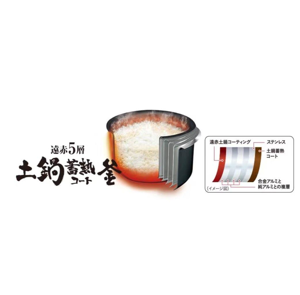 【2024年製】TIGER 炊飯器3合 ブラックJPF-G055KL