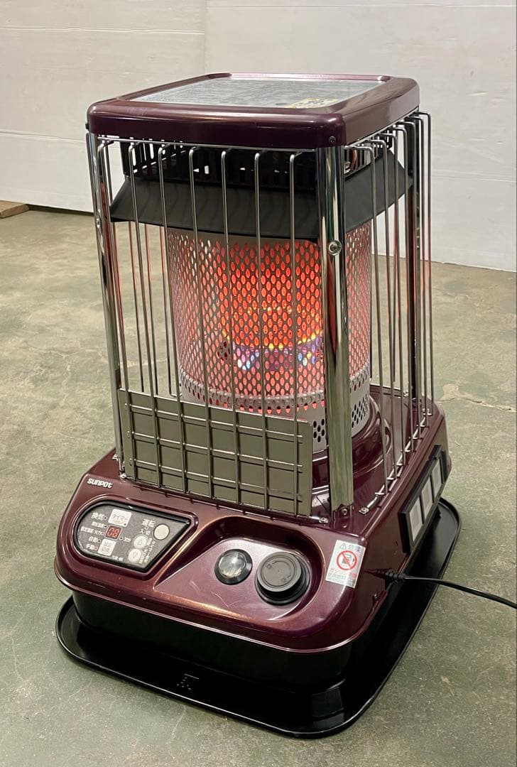 【２０２２年製】　開放型石油ストーブ 対流ファン付 サンポット製KLR-1930