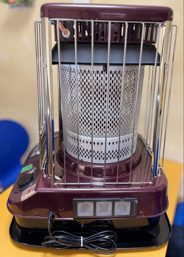 【２０２２年製】　開放型石油ストーブ 対流ファン付 サンポット製KLR-1930