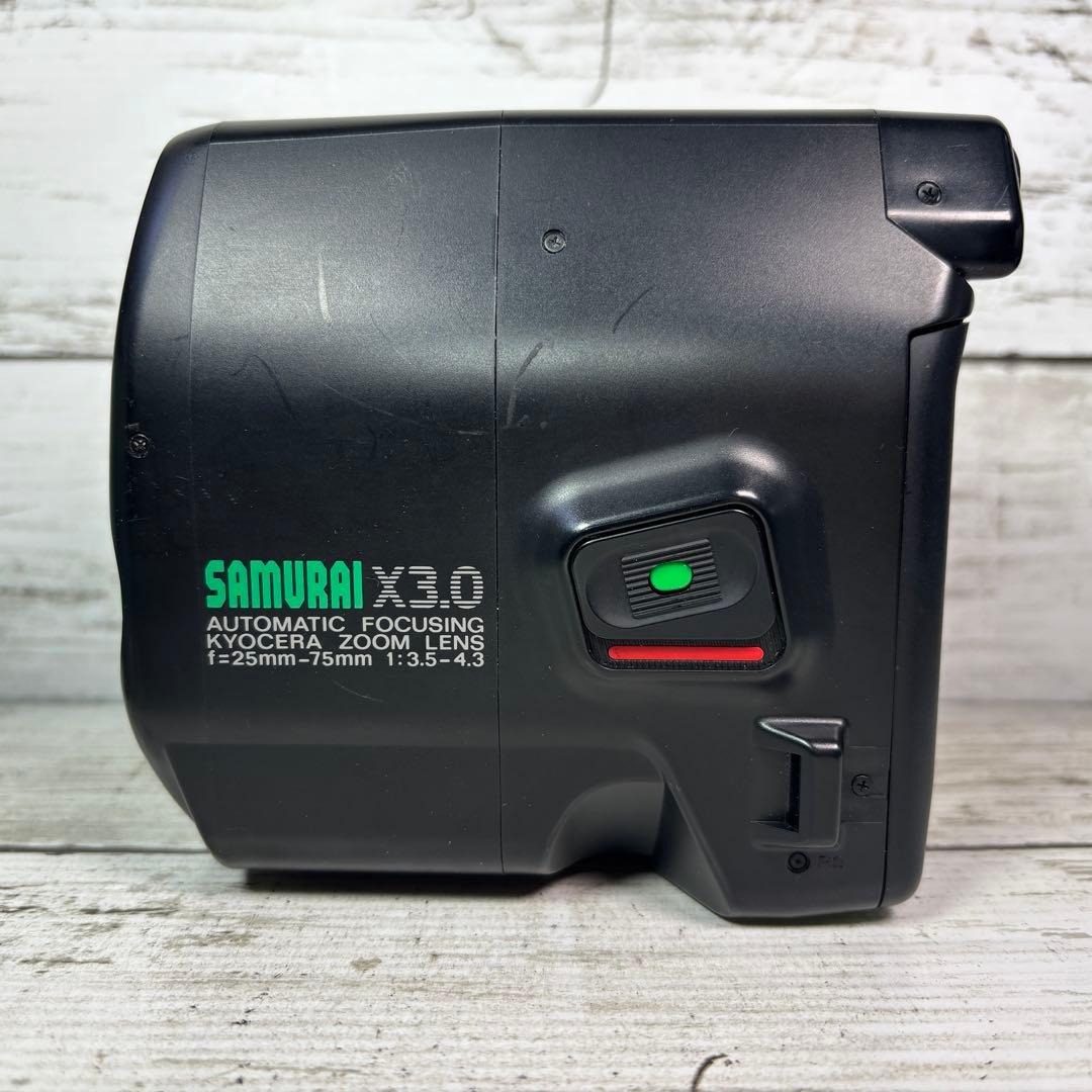 【動作良好】KYOCERAフィルムカメラ SAMURAI X3.0