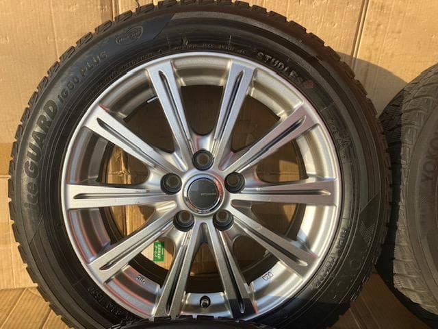 シエンタ スタッドレスセット 185/60R15 2019年製 ヨコハマ