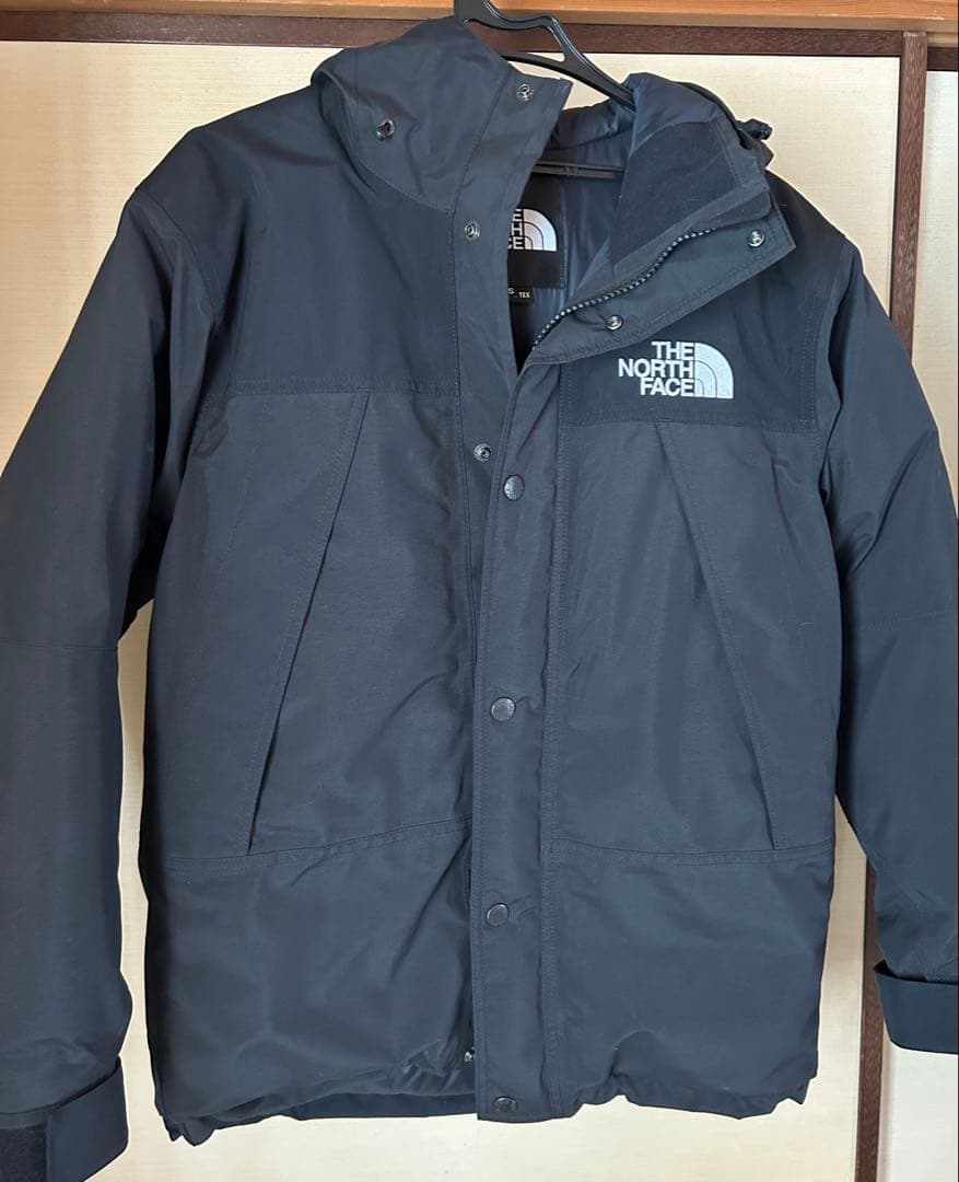 THE NORTH FACE ブラック マウンテンダウンジャケット