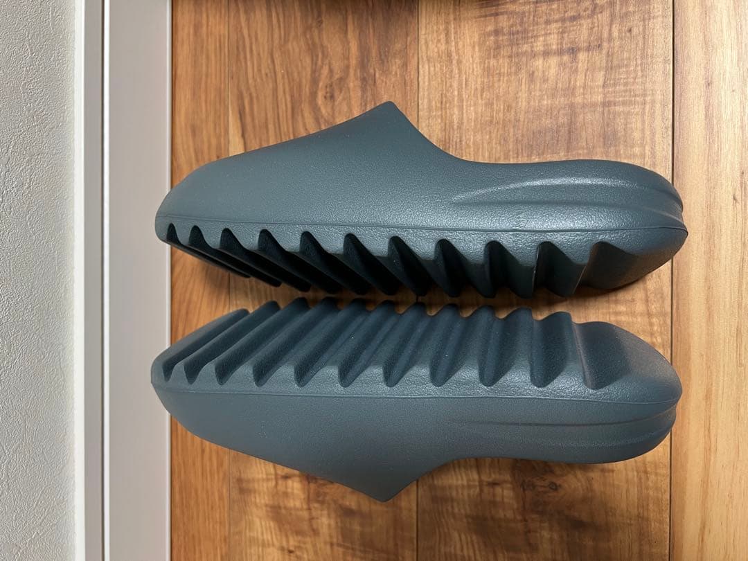 靴 adidas yeezy slide slate marine 28.5