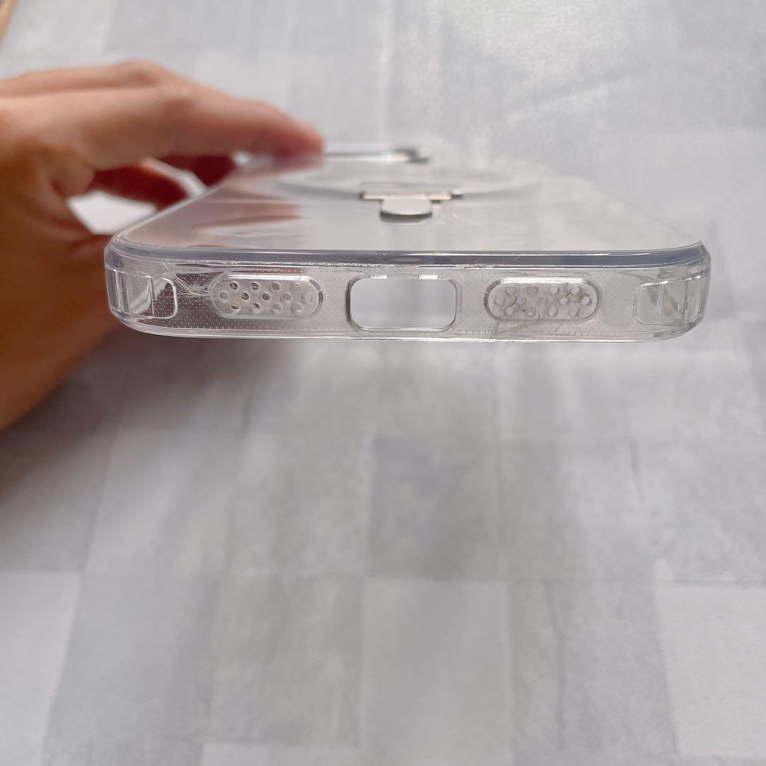 【iPhone 14 Pro Max用】スタンド一体型　ケース　クリア