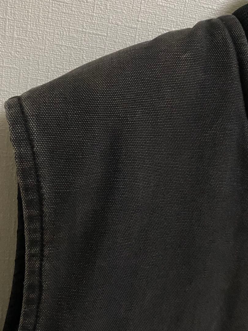 USA製　90s カーハート Carhartt ダックベスト BLK ブラック