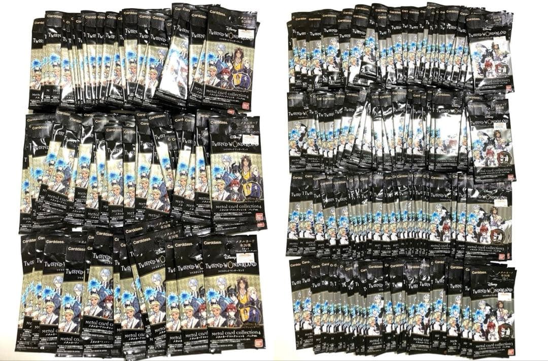 ツイステッドワンダーランド　メタルカードコレクション　229パック　未開封